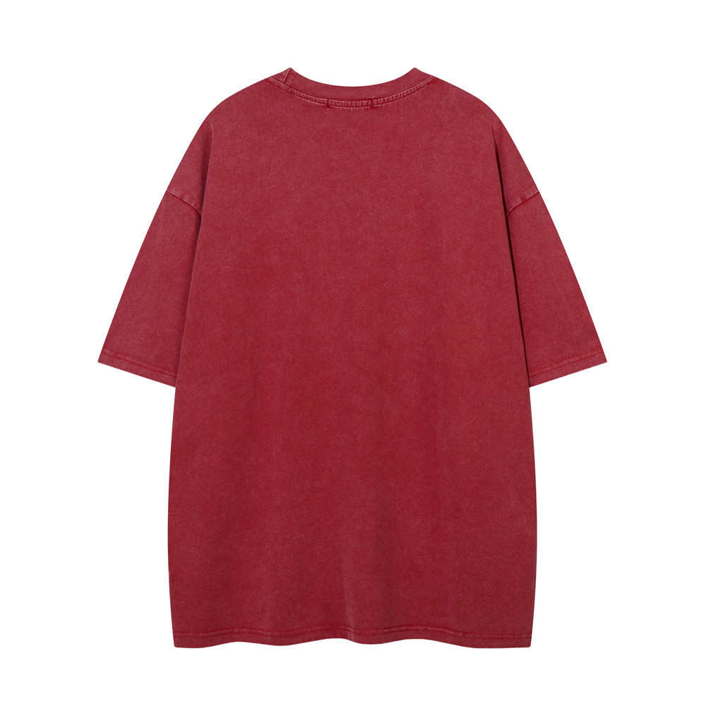 Title 2, Amerikaanse stijl T-shirt met korte mouwen en l...