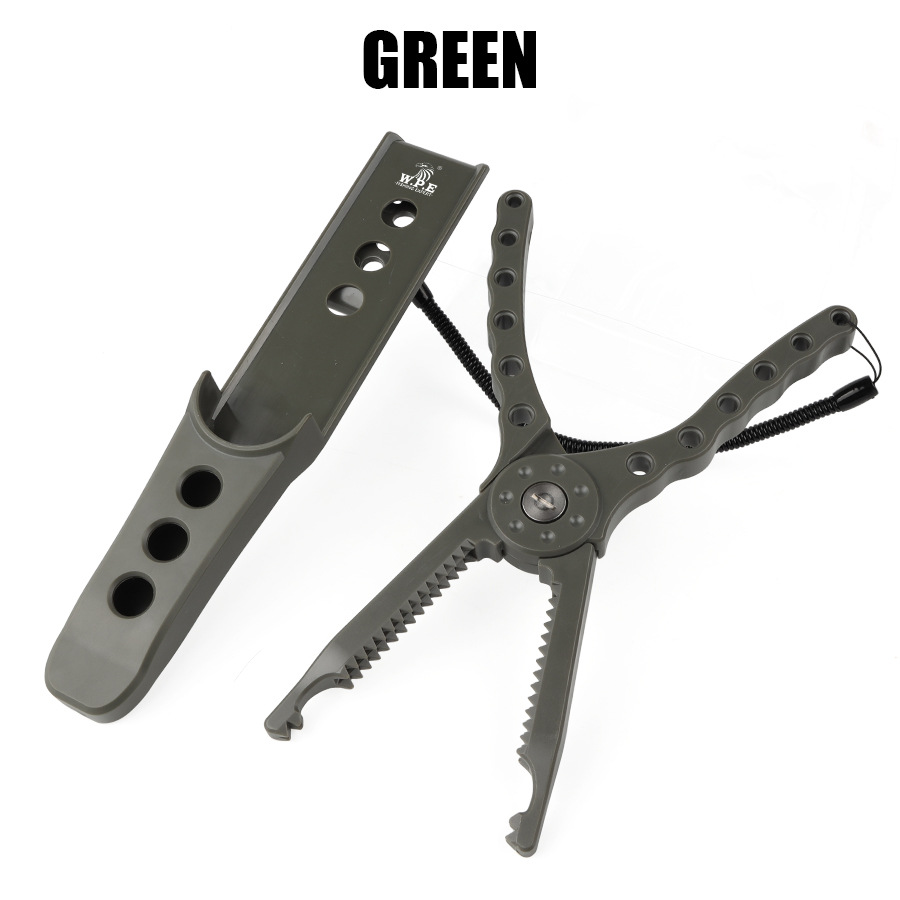 W.P.E alicates de pesca abrazadera de pescado dispositivo de control de pescado material de PC súper resistente no corrosivo óxido herramientas de pesca fábrica al por mayor