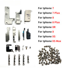 全套铁片螺丝适用于Iphone X XR XS Max 7 8 Plus内支架螺钉部件
