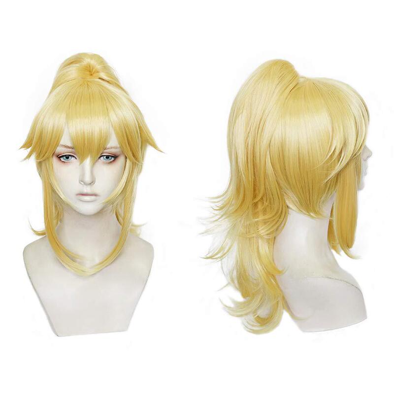 Super Mary Bridget Princess Cos Anime Wig Simulation Scalp cosplay Bridget Princess Clip