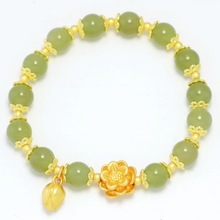 爱莲手链莲花点缀轻奢简约款手链送女友闺蜜生日礼物