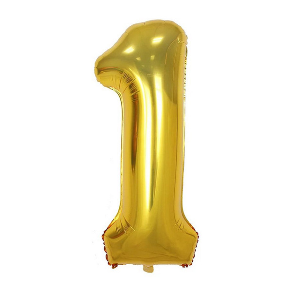 digital golden blue fuchsia balloon