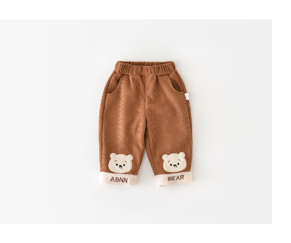 Cute Sports Animal Cartoon Polyester Boys Pants display picture 1