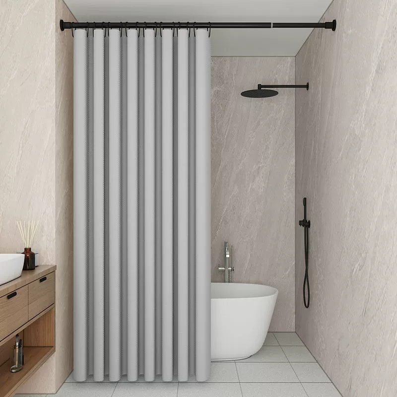 Curtain, waterproof set, cloth, increased thickness