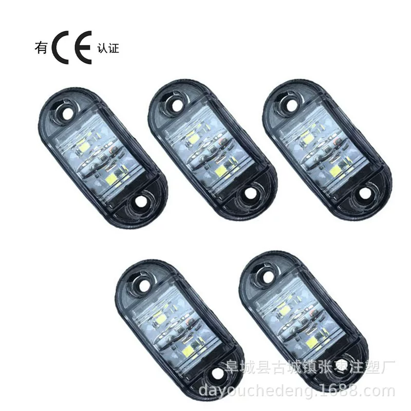 Высококачественный 2LED автомобильный край свет 12V/24V - красный, синий, зеленый и белый грузовик угловой сигнальный свет