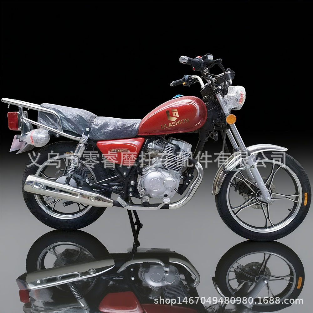 Motorcycle Prince Gn125 Gn 7.5kg Wheeled Motorcycle Fuel Powered Motorcycle Factory Direct Sales Ulashkim