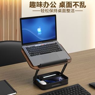 Storage Box Reading Stand Kidsren's Bookshelf 360-Degree Rotating Liftable Notebook Tablet Rotating Storage Box