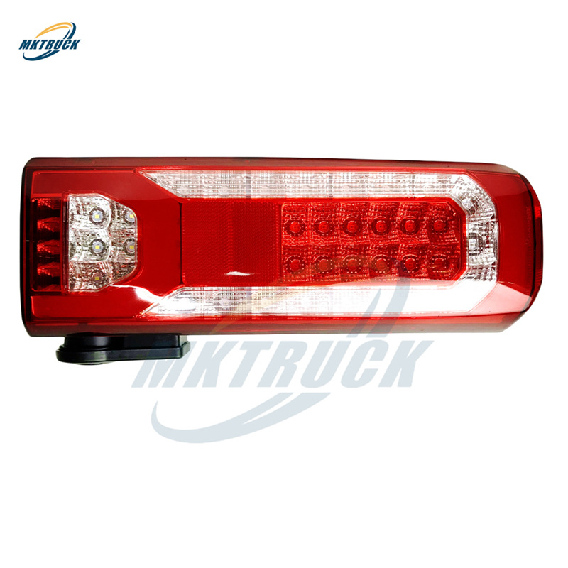 Aplicable a Mercedes-Benz Heavy Truck ACTROS MP4 MP5 LED Flujo Asamblea de Luz trasera Luz de dirección de freno trasero Camión