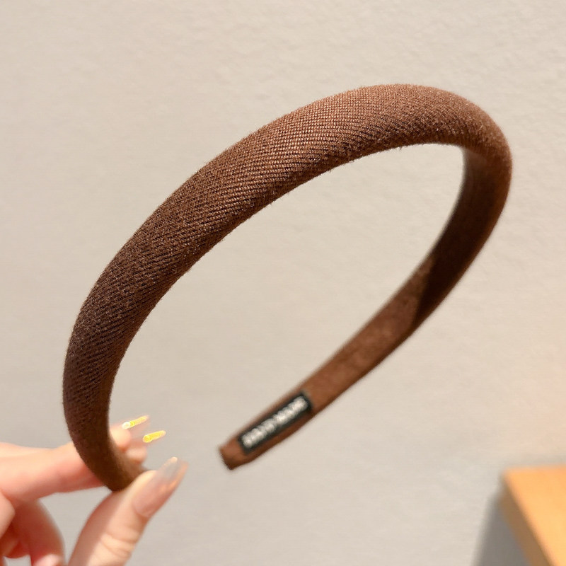Diadema alta para mujer, nueva colección 2026, accesorio para el cabello estilo Chanel francés, elegante banda ancha para el cabello.