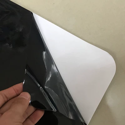 72*52cm All Black electrostatic stickers Sun shade