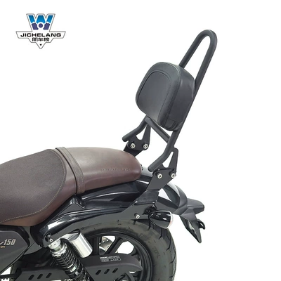 Muscle car Wolf is suitable for Qianjiang flash 150 backrest modification tail shelf tail rear tail frame curved bow back-to-back (Motorcycle tail) - flash-150-curved-bow-back-to-back-angle-can-be-fine-tuned