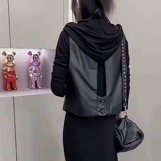 时尚套装女2026秋季新款百搭马甲连帽卫衣裙休闲减龄显瘦两件套