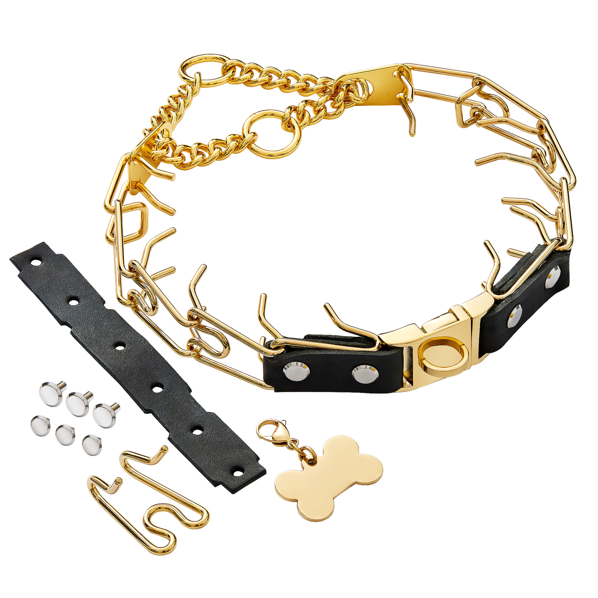 Title 2, Stainless Steel Pet Stimulation Collar Supplies...