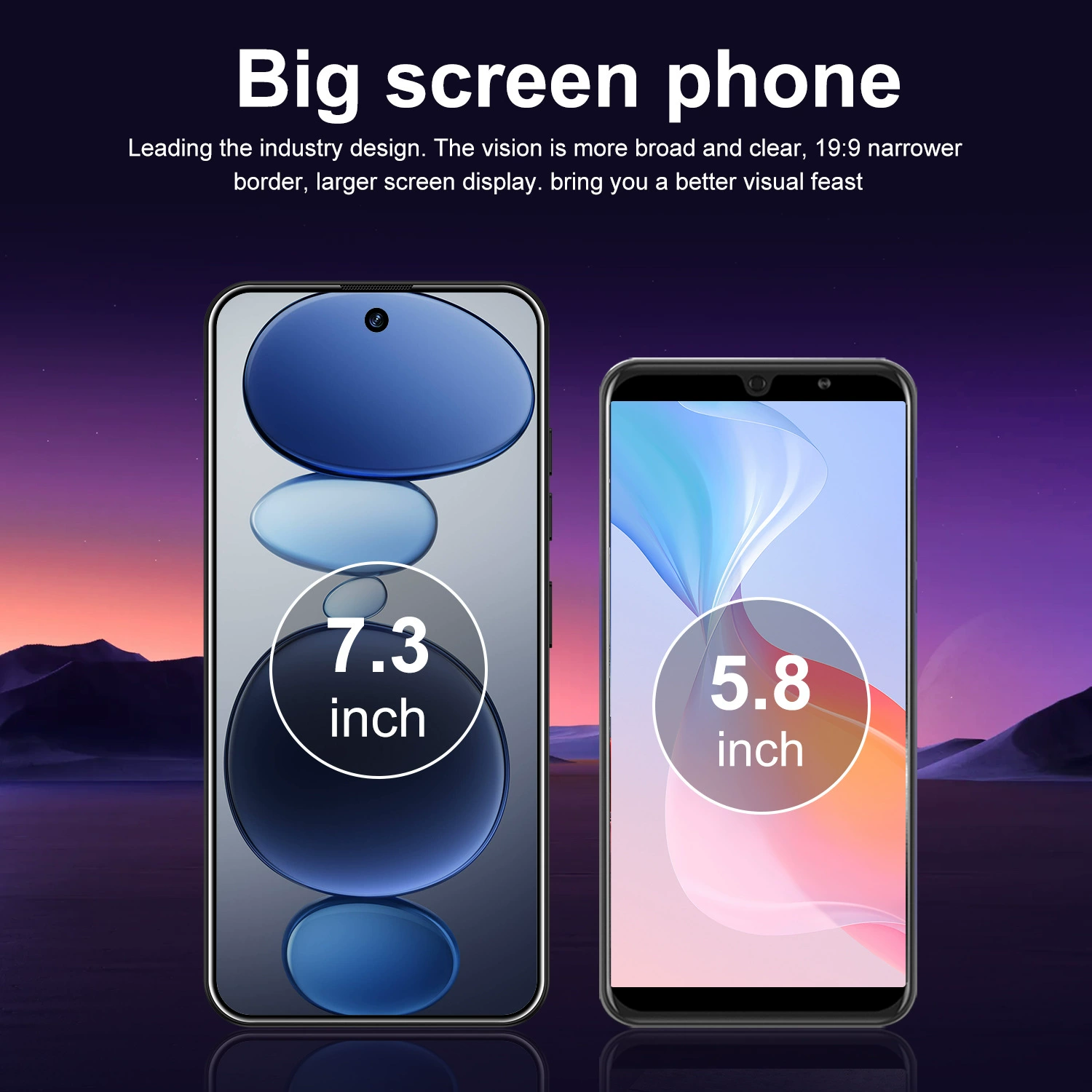 Новый X8 Ultra 7.3" HD экран, смартфон на Android, 16+1 ТБ, от производителя
