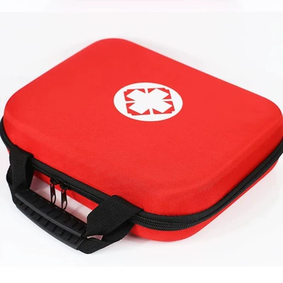 Large Eva Family Outdoor First Aid Kit Portable Life-Saving Bag Car Emergency Kit Car-Mounted Portable First Aid Kit (Kempinq və səyahət) - empty-package