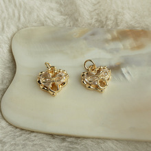 14k����ɫ�ʯ�����Y���ĵ��� diy�ֹ��Ʒ��� �U������朒��