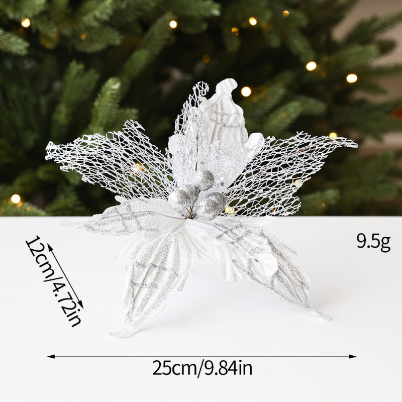 造花クリスマス装飾 diy 花輪籐装飾花クリスマスツリー装飾フラワーアレンジメント装飾品|undefined