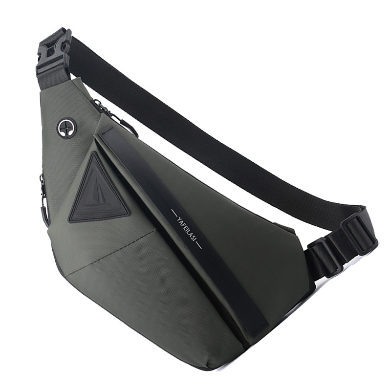 Underarm men's foreskin backpack, commuting one shoulder splash proof crossbody bag, cycling backpack, chest bag_voghion.com