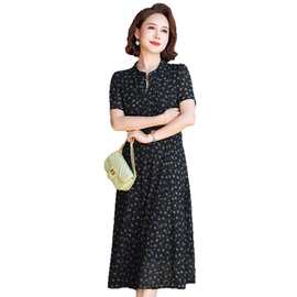 女装白色两件套外套妈妈夏季薄款高品质职业气质小西服连衣裙套装
