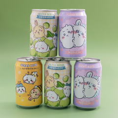 台湾 OCEAN BOMB 白ぶどう風味の炭酸水 チイカワ ジョイカワウサキ