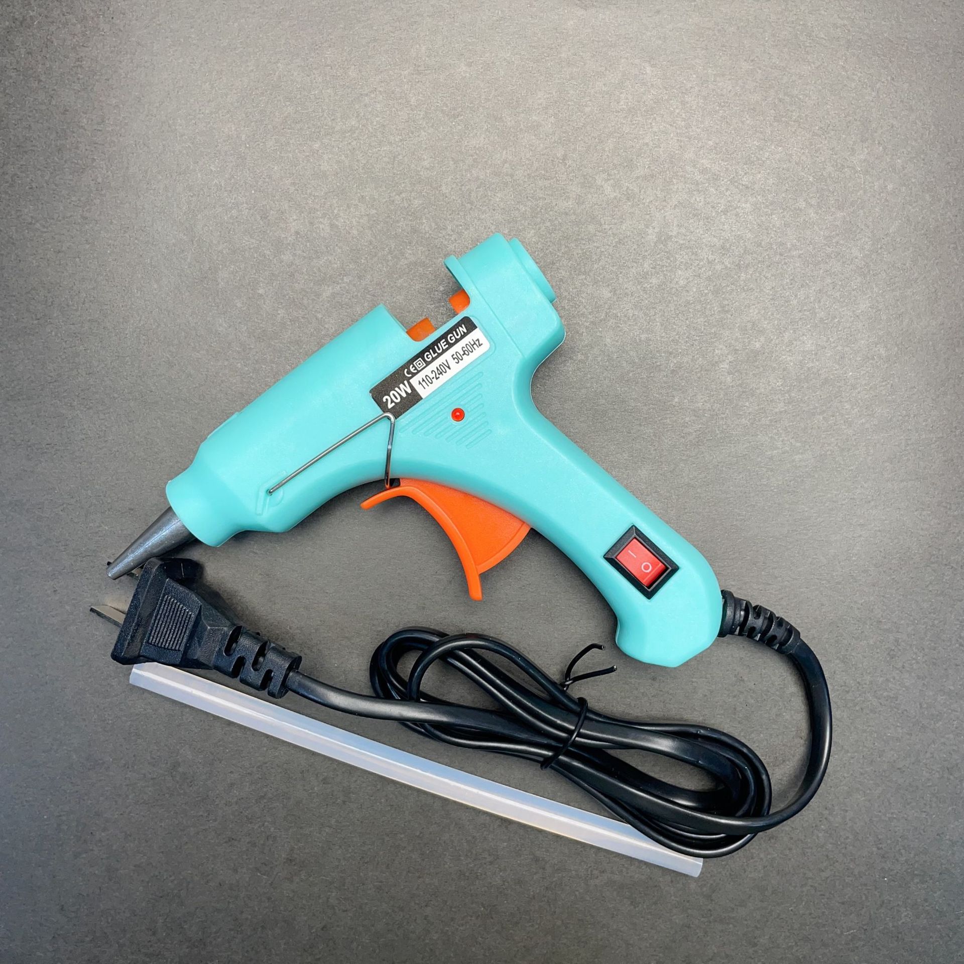 DIY20W pistola de pegamento de fusión en caliente hecha a mano macaron color pistola de pegamento