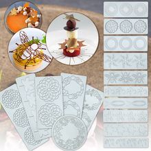 花环叶子翻糖硅胶蕾丝垫创意甜品摆盘巧克力模具蛋糕装饰烘焙用品