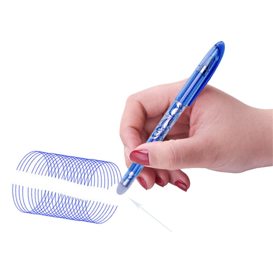Color Erasable Gel Pen 0.5mm refill red blue black purple hot Erasable ballpoint pen refill grinding erasable cross-border