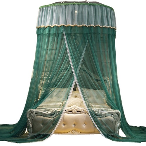 2024 New Arrival Dome Mosquito Net 1.5m Hanging Type 1.8m 2.0m Extra Large Mosquito Net Floor-standing Princess Style Household