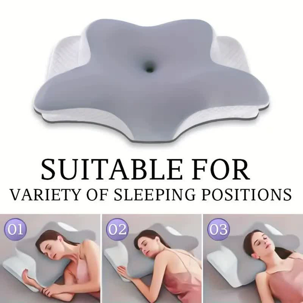 Cross-border Amazon Butterfly Pillow Neck Pillow Sleep Pillow Fast Rebound Memory Pillow Cervical Pillow Pillow Core