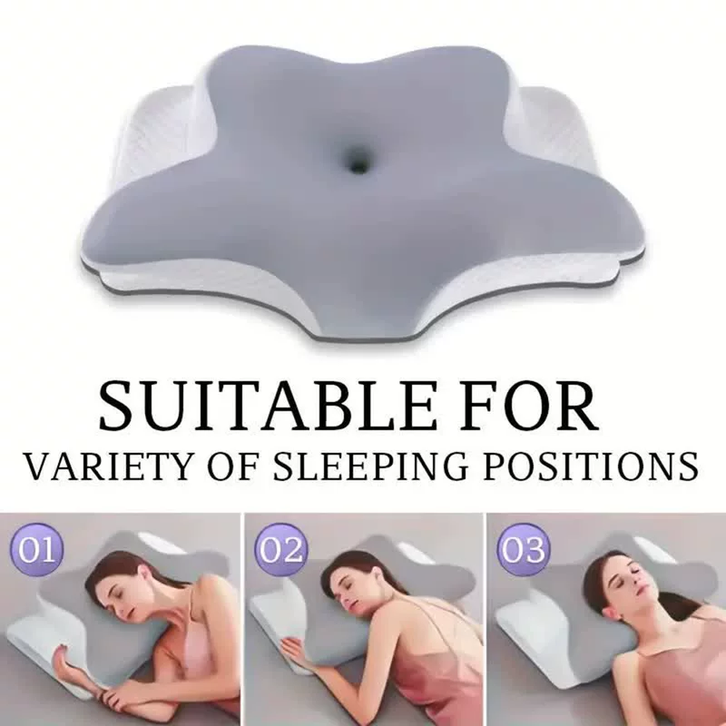 Cross-border Amazon Butterfly Pillow Neck Pillow Sleep Pillow Fast Rebound Memory Pillow Cervical Pillow Pillow Core