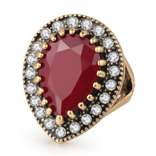 欧美复古大树脂戒指波西米亚风格义乌源头厂家供货独立包装质量好