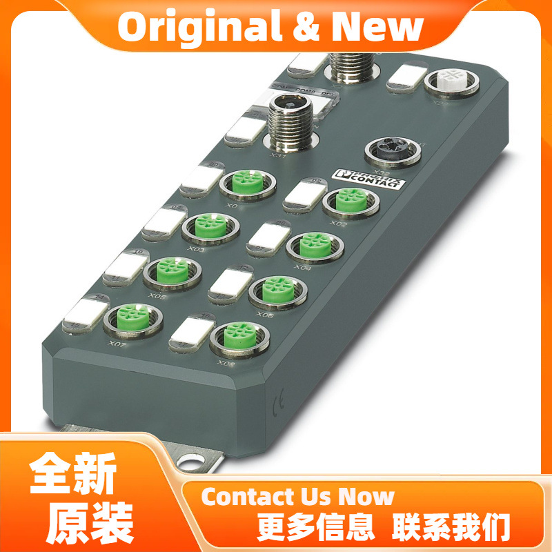 菲尼克斯AXL E ETH IOL8 DI4 M12 6P - 通信模块 2701536