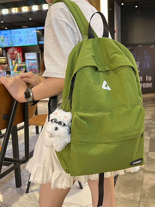 Universal Japanese school skirt, school bag for students for traveling, backpack, Korean style, simple and elegant design, for secondary school, for teenagers
