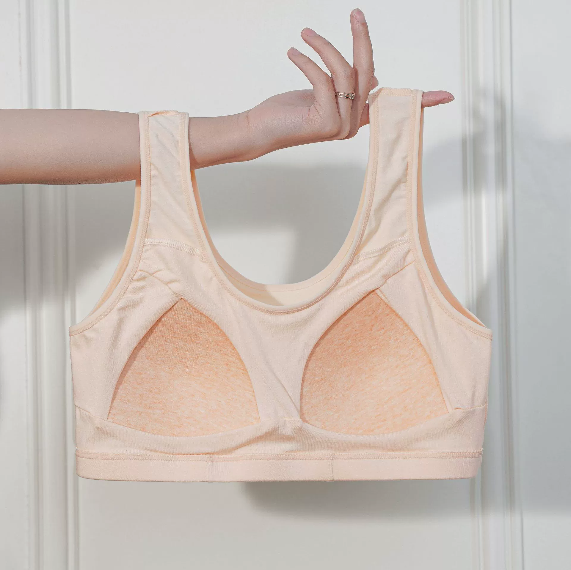 Underwear, tube top, supporting wireless bra, plus size