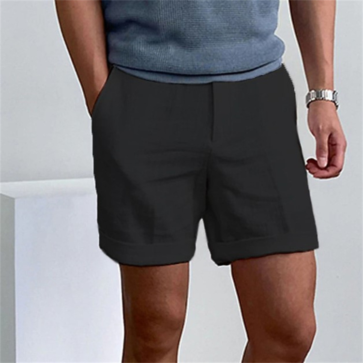 Baggy Shorts Pants Type Men's Solid Color Casual Sports Regular Fit Men's Bottoms