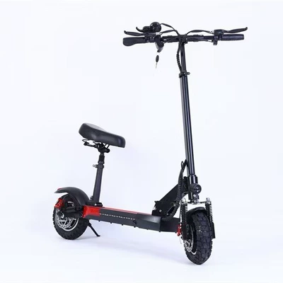 Qatlanan elektrik skuterlər, Scooter, Foldable Dual Shock-Absorbing