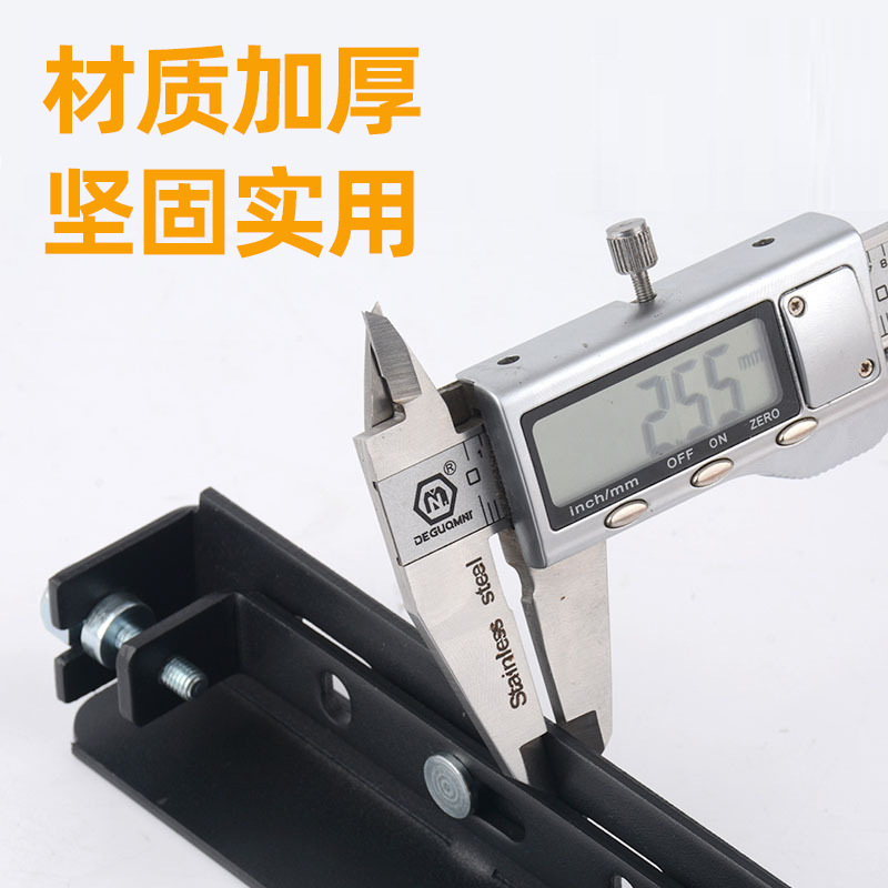 Soporte de pared reforzado para TV, soporte oculto de alta resistencia para mueble de TV, soporte de estante en forma de L