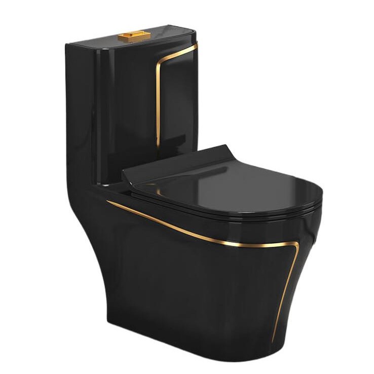 Nuevo tipo de inodoro doméstico gris de lujo ligero, inodoro de cerámica de color, asiento desodorante de sifón, inodoro, inodoro