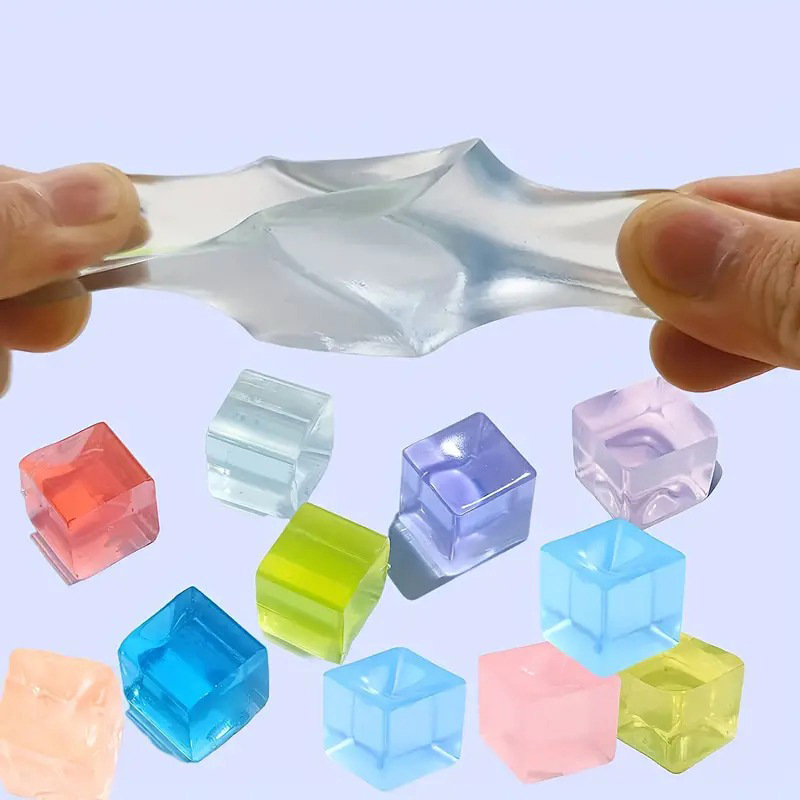 2,5 cm venta directa de fábrica cubitos de hielo pellizcar música descompresión para niños juguetes de ventilación cubitos de hielo juguetes pequeños creativos