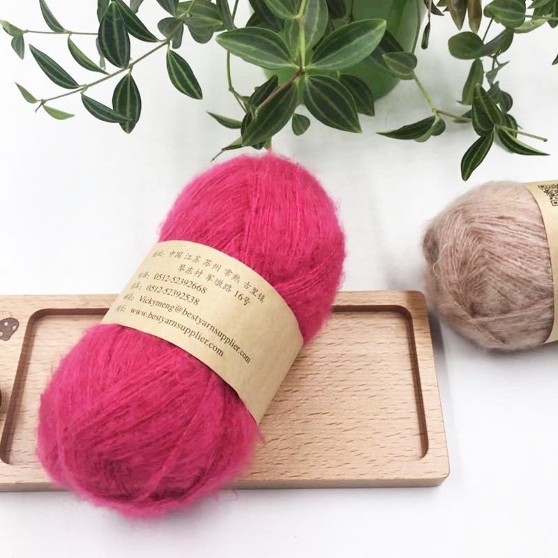 厂家供应7支拉毛纱柔软细毛线特种纱 毛衣帽子围巾拉毛纱花式纱