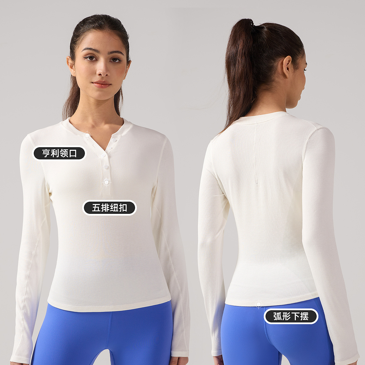 lulu ropa de yoga de mangas largas para mujeres respirantes secado rápido antibacteriano camiseta delgada desnuda camiseta de Henry ropa deportiva chaqueta