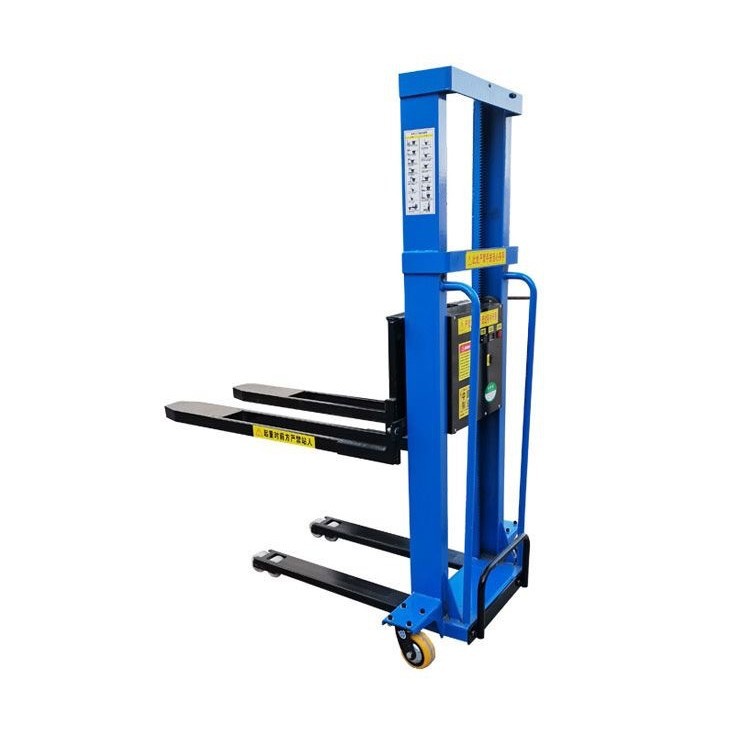 Apilador portátil para manejo de palets, elevación, carga y descarga, montacargas manual, elevador eléctrico, cargador a bordo