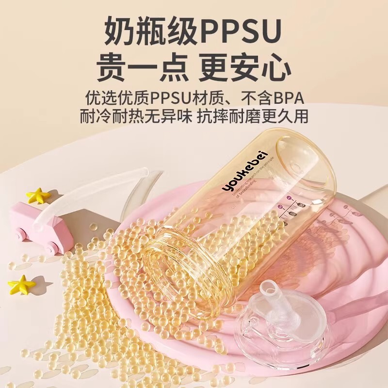 孕妇产妇专用躺饮ppsu吸管杯批发 防漏水杯便携防烫水杯|undefined