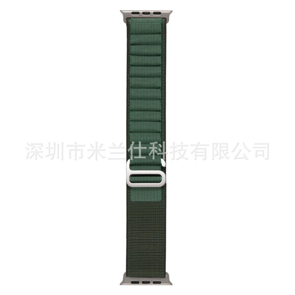 Подходит для Apple Watch S11 Alpine Ultra2 Wild Trail apple iwatch678910 петля нейлоновый ремешок