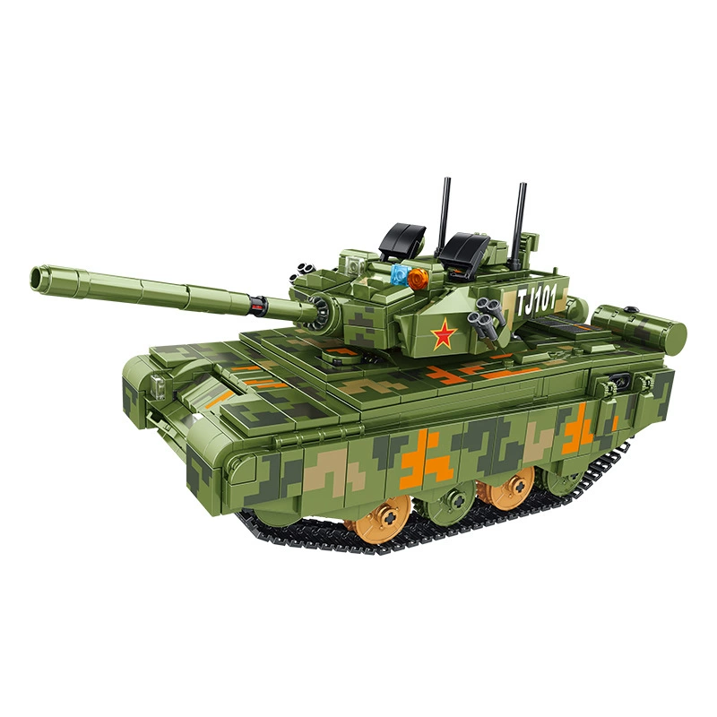 Panlos 676001/676002/676003 Электрический дистанционный танковый автомобиль броня конструктор для мальчиков военная модель