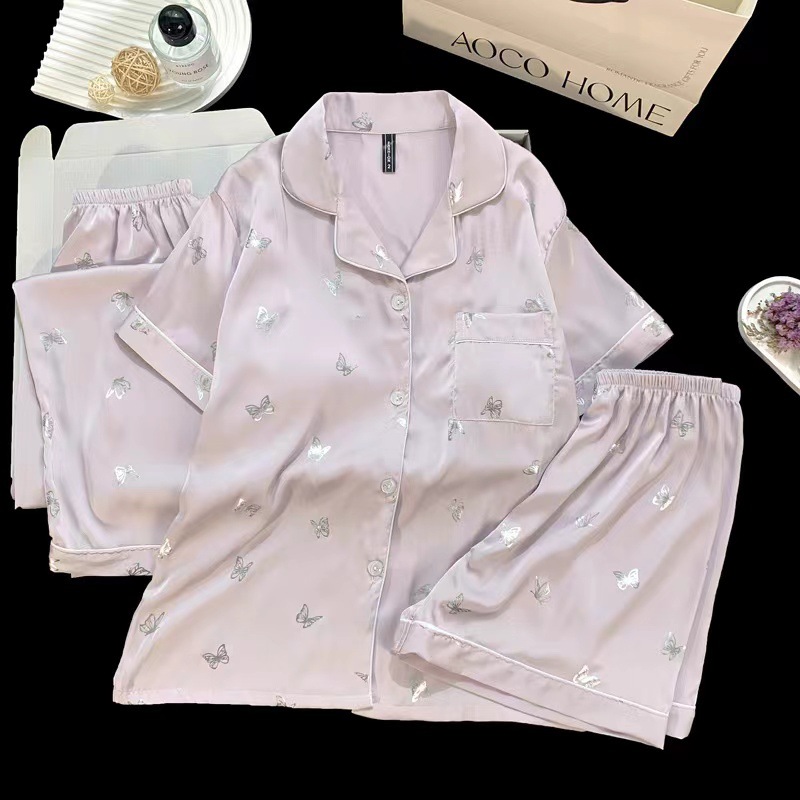 [가슴패드 3종세트] 보라색 은나비