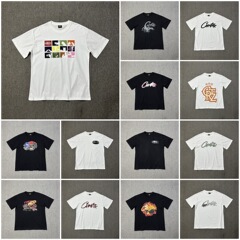 国境を越えて起爆したcorteizcrtz悪魔島アメリカ潮牌男女カジュアル双糸純綿半袖tシャツ