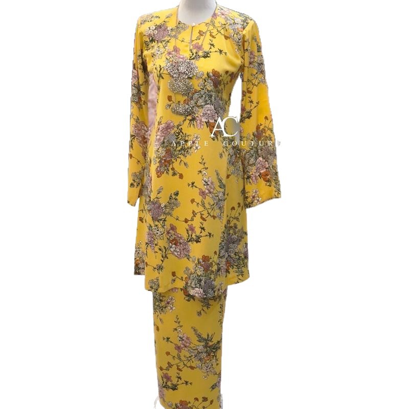 Fashionable Long Sleeved Dress for Women New Style 3D Stereoscopic Pattern_ecoleips.com
