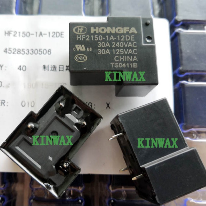HF2150-1C-110DF 一组转换5脚30A240VAC继电器