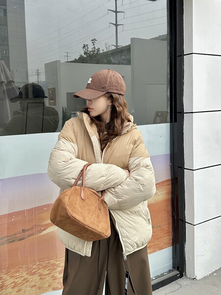 Winter keep warm down jacket with down with hood for men and women